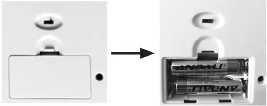 beurer Inserting the batteries