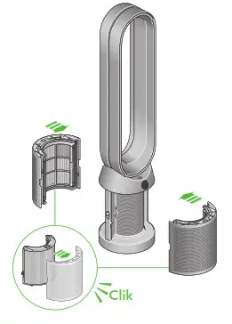 dyson TP07 Purifier Cool Purifying Fan - Assembling your machine 1