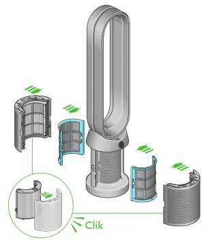 dyson TP07 Purifier Cool Purifying Fan - Assembling your machine 3