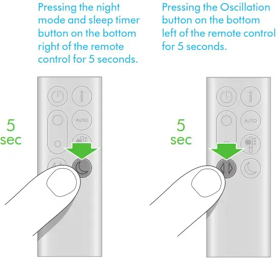 dyson TP07 Purifier Cool Purifying Fan - Resetting