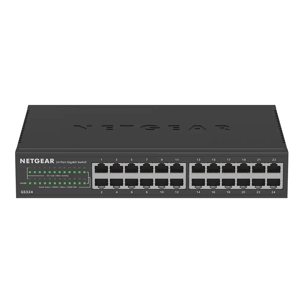Netgear 24-port Gigabit Ethernet Unmanaged Switch Installation Guide