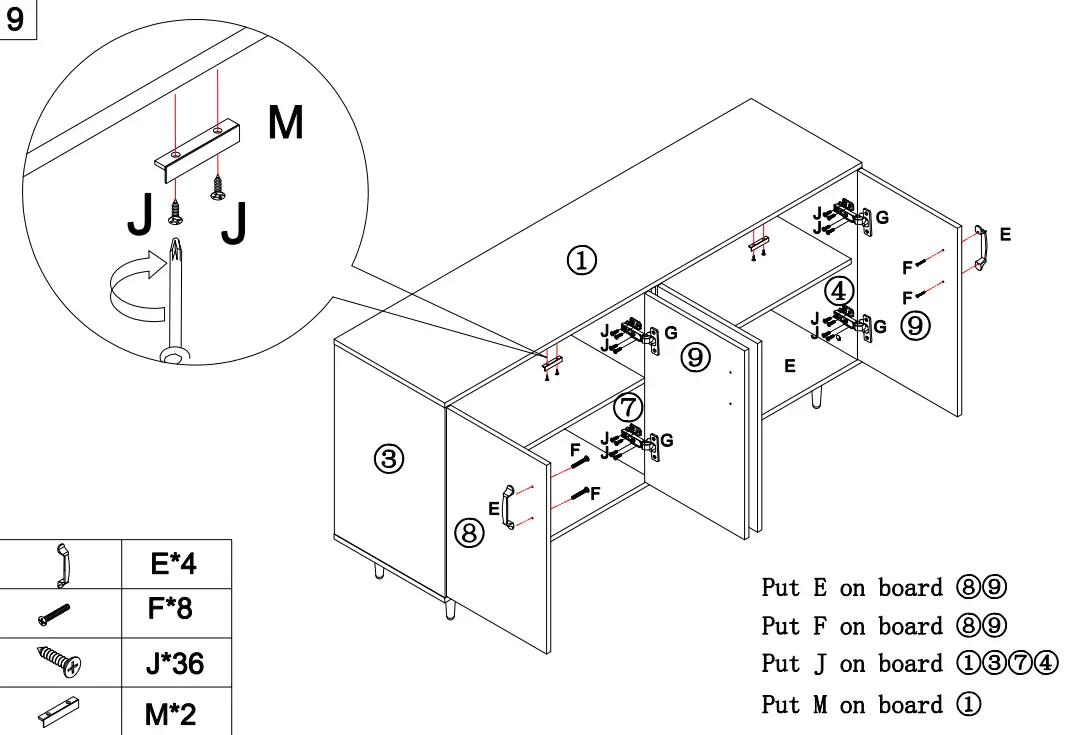 Tidoin JS-YDW3-6330 Accent-Storage Cabinet-FIG-13