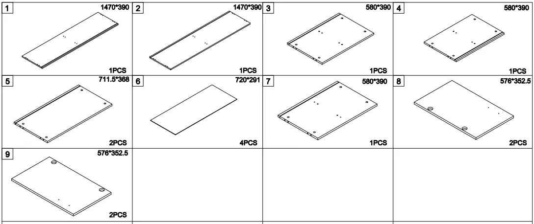 Tidoin JS-YDW3-6330 Accent-Storage Cabinet-FIG-3