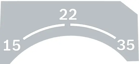 BOSCH -3601JC3360- GAS- 55 M AFC -Professional -15