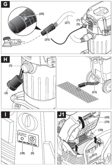 BOSCH -3601JC3360- GAS- 55 M AFC -Professional -4