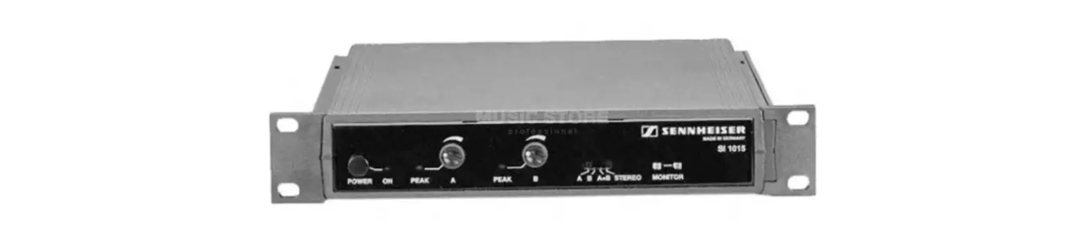 Sennheiser Si 1015 2 Channel Infrared Modulator Instructions