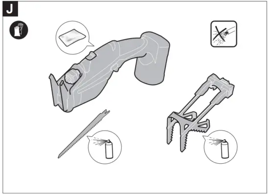 BOSCH 600861902 Keo Cordless Universal Cutters - fig10