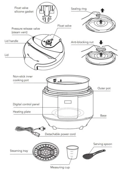 Starfrit 0246000020000 Electric Pressure Cooker - figure 2