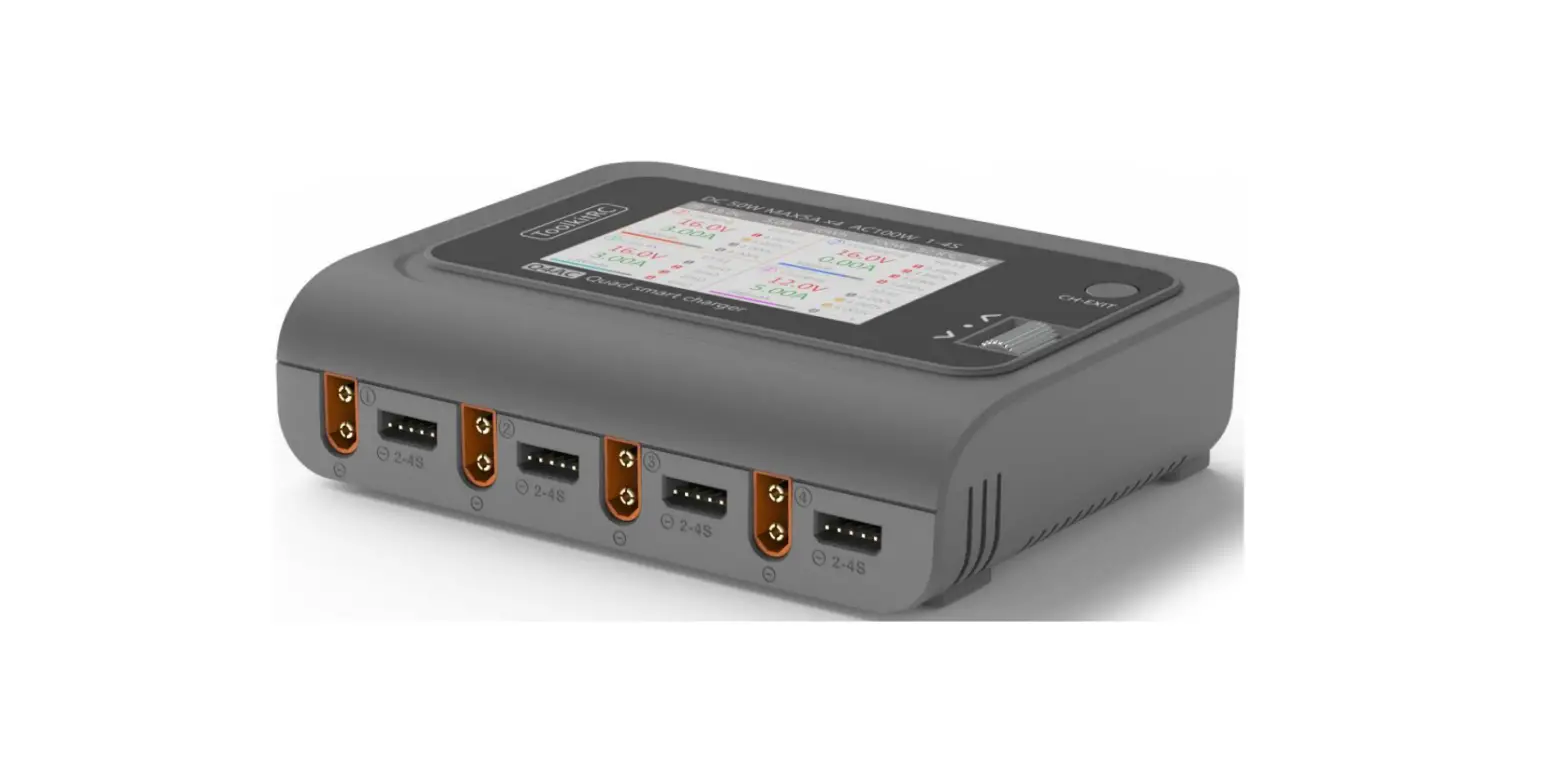 Toolkitrc Q4ac Ac/dc Smart Battery Charger User Manual Toolkitrc Q4ac Ac/dc Smart Battery Charger User Manual