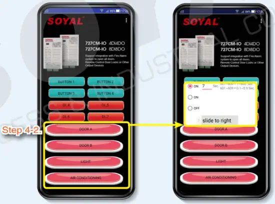 APP function operation