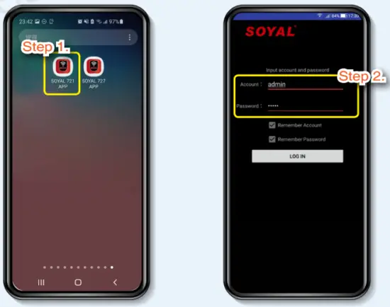 APP Setting Procedures