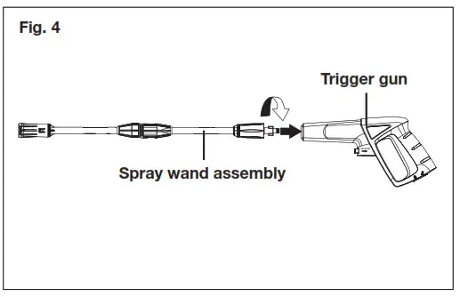 SUNJOE SPX205E MAX RM 11A Electric Pressure Washer - fig 6