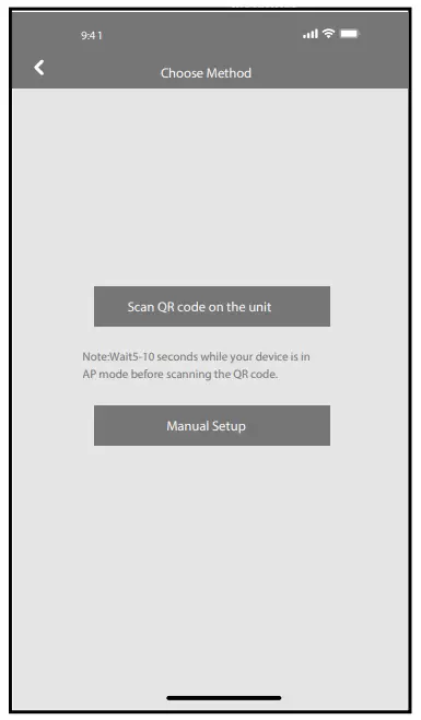 Manually Add New Device