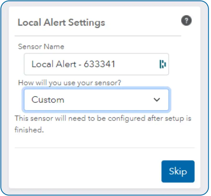 MONNIT MNO2 9 AV LA ALTA Wireless Local Alert - DEVICE SET UP