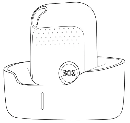 Shenzhen EV 04 LTE Personal Mobile Alarm System - Charging