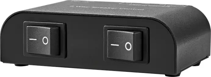 Nedis Aswi2602bk 2​-way Speaker Switch Box User Manual