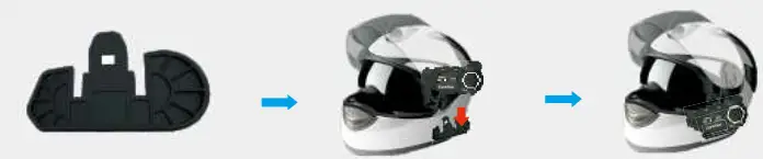 Goldstar Electronics S3 Helmet Intercom Recorder Bluetooth Headset - 2.