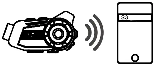 Goldstar Electronics S3 Helmet Intercom Recorder Bluetooth Headset - SAMART PHONE