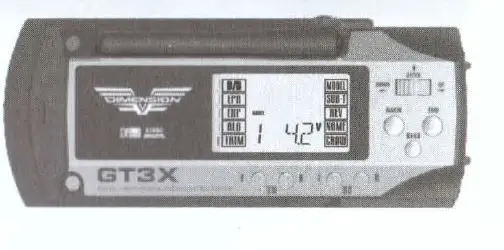 HOBBY PARTZ GT3X Digital Proportional Radio Control System 10