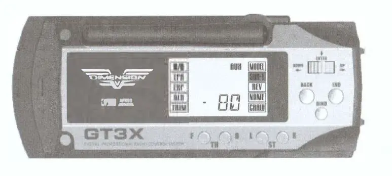 HOBBY PARTZ GT3X Digital Proportional Radio Control System 11