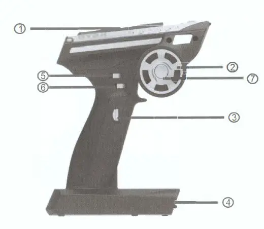 HOBBY PARTZ GT3X Digital Proportional Radio Control System1
