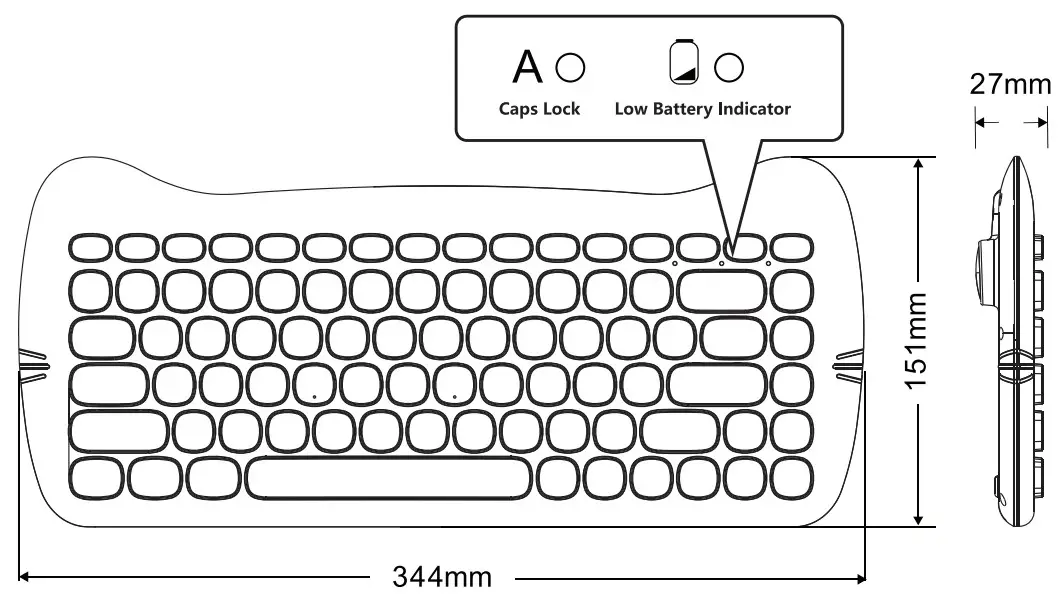 perixx Periduo 715 Keyboard and Mouse Combo - proudct