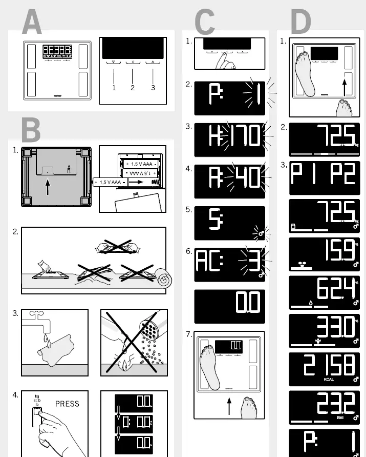 SOEHNLE Shape Sense Profi 200 Digital Scale 1