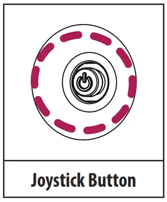 LG 34WQ60C LED LCD MONITOR - Joystick Button