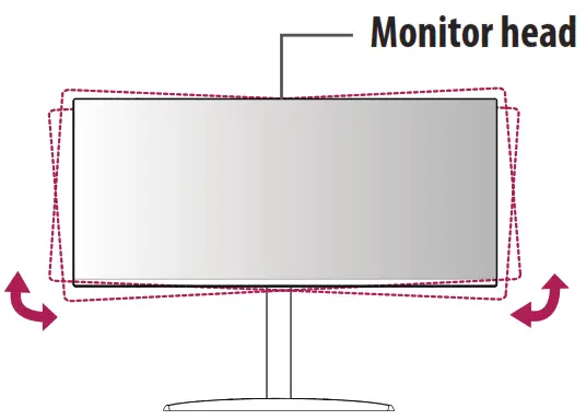LG 34WQ60C LED LCD MONITOR - horizontal