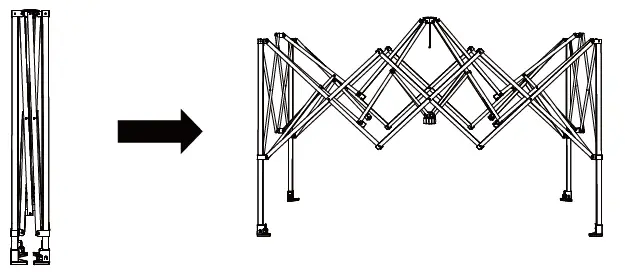 Eagle Peak 8 ft x 6 ft Foldable Green House-1