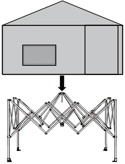 Eagle Peak 8 ft x 6 ft Foldable Green House-3