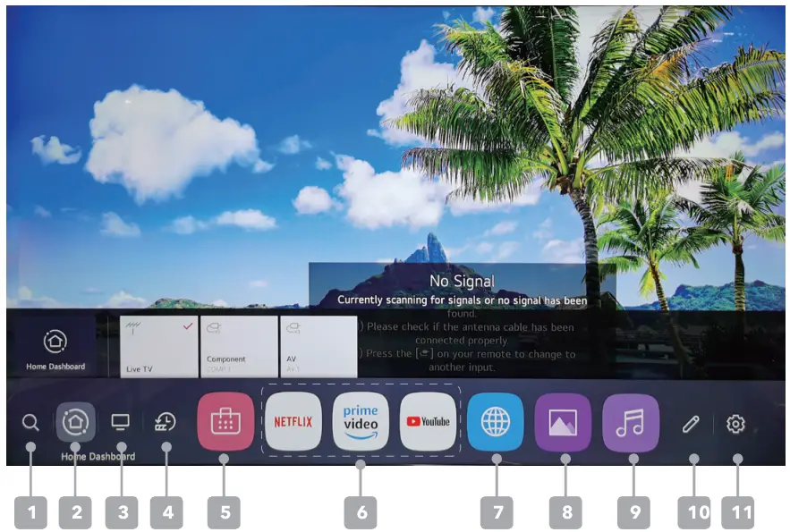 TESLA 43K625BUS 43 Inch 109cm UHD WebOS TV - HOME PAGE