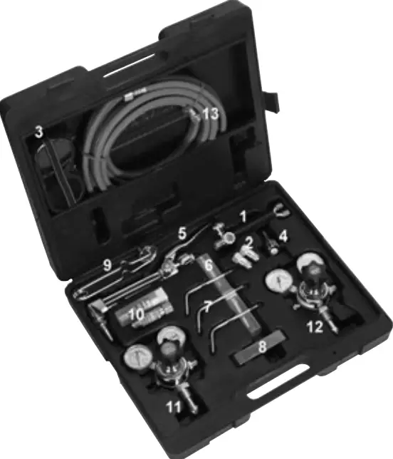 SEALEY sga1.V4 Oxyacetylene Welding and Cutting Set