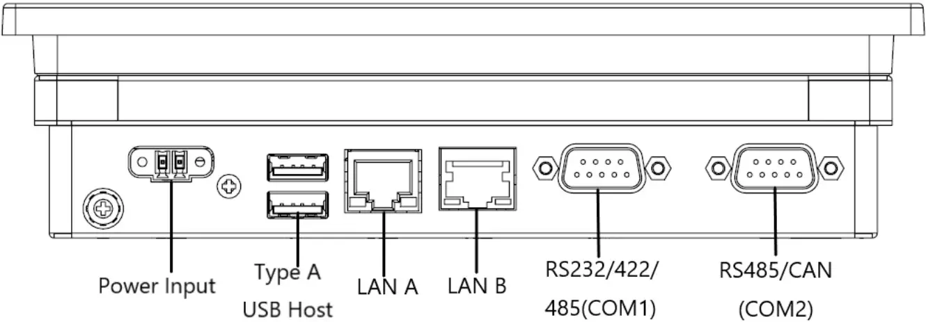 ADVANTECH TPC 100W 15 6 Inch Touch Panel Computer - fig 1