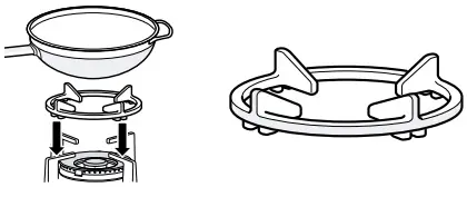 BOSCH PPC6A Built in Stainless Steel Gas Hob - 7