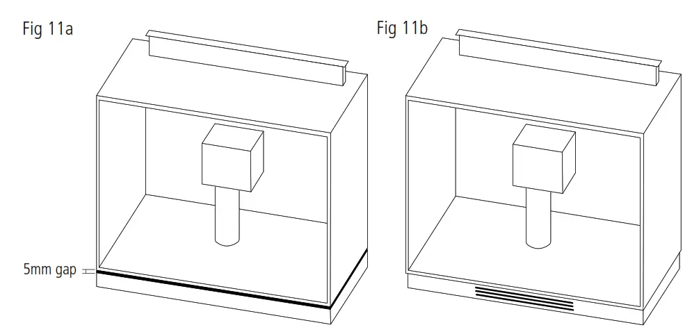 caple DD912BK Downdraft Hood - fig 7