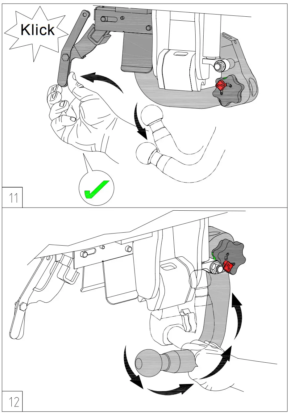 MVG 2080-S Swiveling Towbar - Figure 6