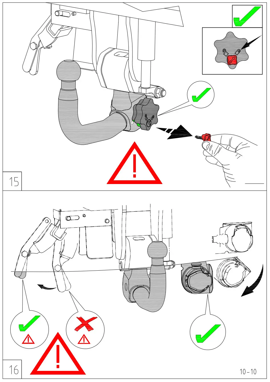 MVG 2080-S Swiveling Towbar - Figure 8