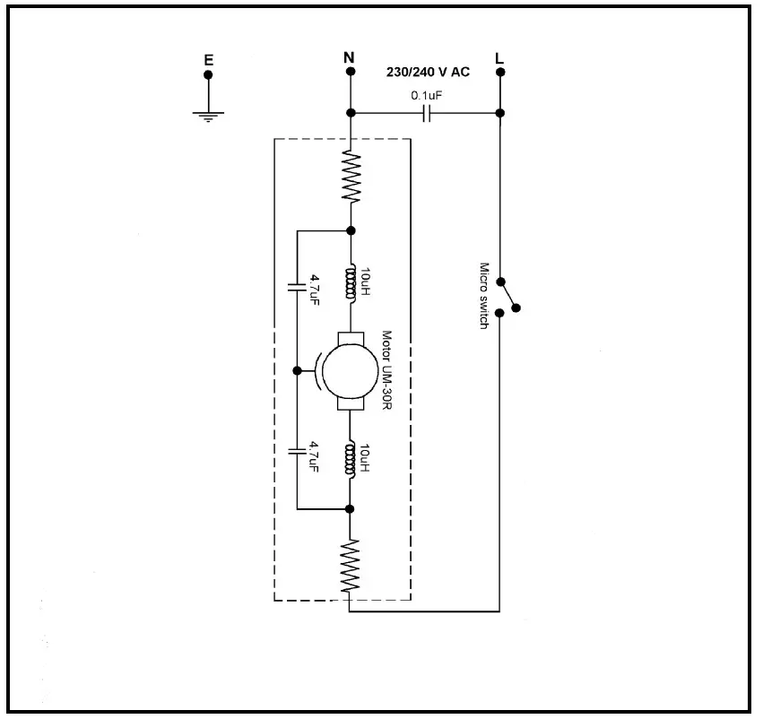Sunbeam ES9600 17cm Food Deli Slicer - diagram