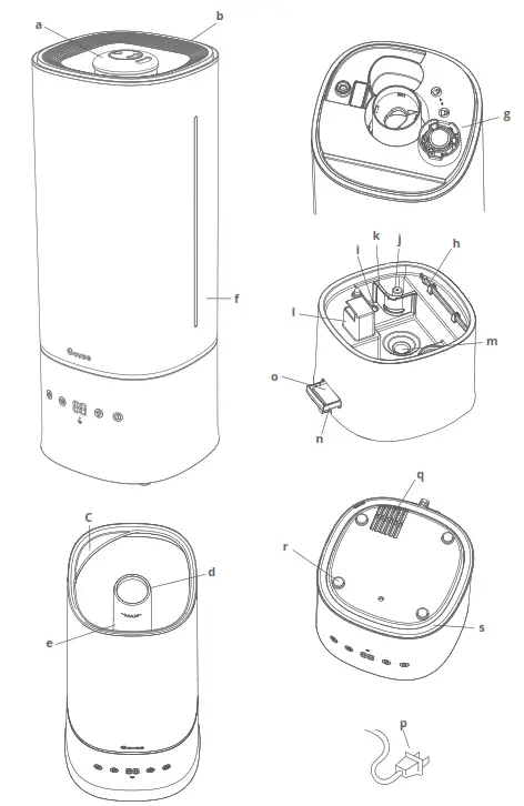 Govee H7142 Smart Humidifier - fig
