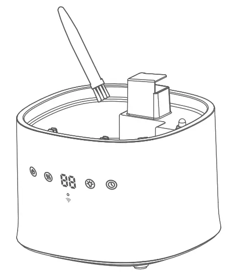 Govee H7142 Smart Humidifier - limescale