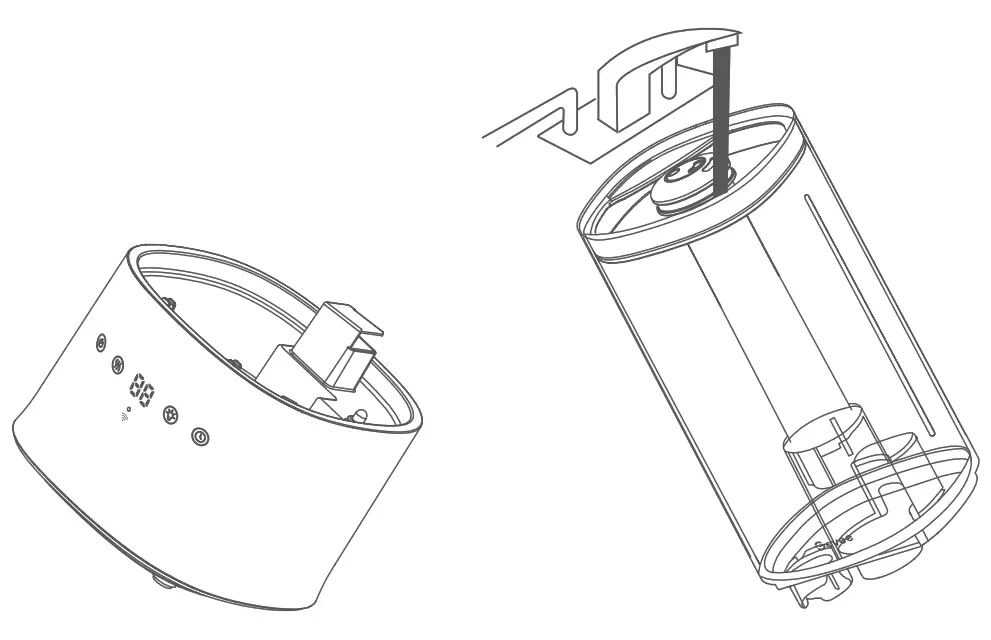 Govee H7142 Smart Humidifier - room temperature