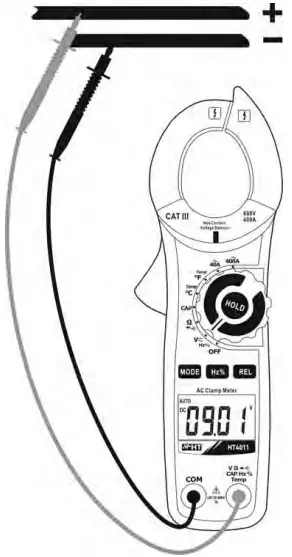 DC voltage measurement
