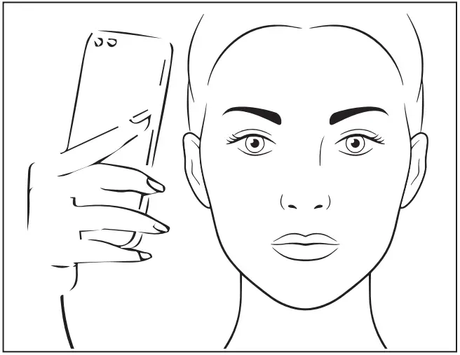 MLEDGL01W Tri Colour LED Face Mask How to Use illustration