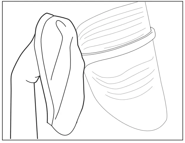 MLEDGL01W Tri Colour LED Face Mask How to Use illustration
