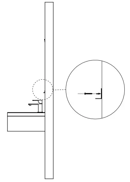 HOMEDEPOT DG0JI220824029 Aluminum Frameless Surface Mount Soft Close Medicine Cabinet with Mirror and LED Lighting - Fig 14