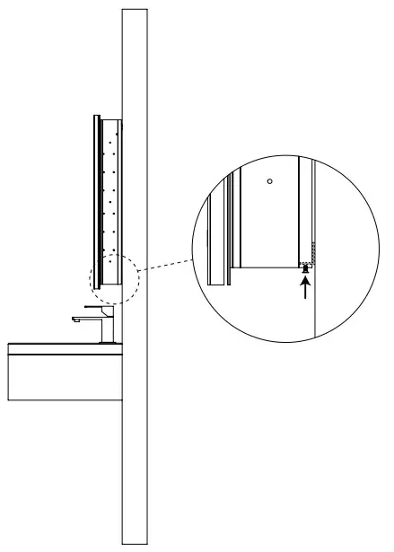 HOMEDEPOT DG0JI220824029 Aluminum Frameless Surface Mount Soft Close Medicine Cabinet with Mirror and LED Lighting - Fig 16