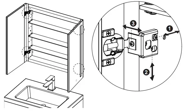 HOMEDEPOT DG0JI220824029 Aluminum Frameless Surface Mount Soft Close Medicine Cabinet with Mirror and LED Lighting - Fig 31