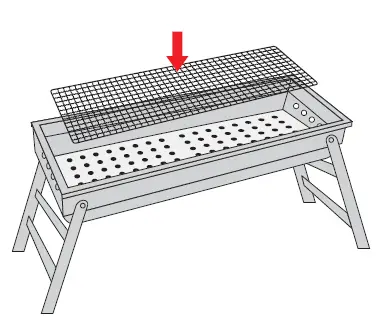 Mueller FG-1150 TravelGrill Foldable Charcoal Grill-5