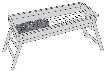 Mueller FG-1150 TravelGrill Foldable Charcoal Grill-8